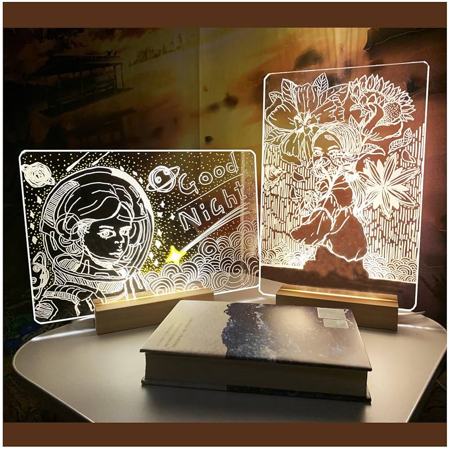 Acrylic Light Box / Acrylic Inside Cutting Board