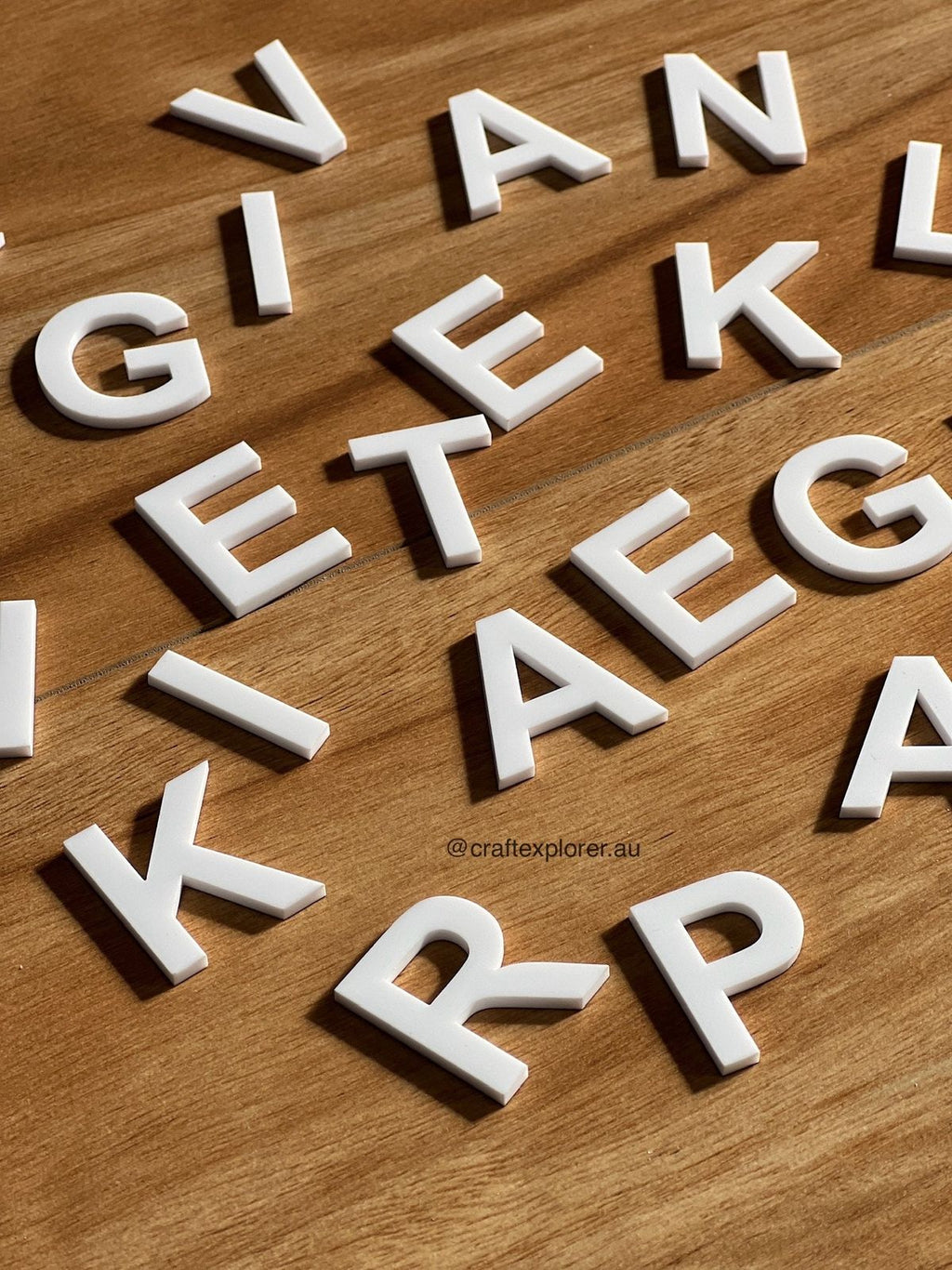 Acrylic Letter Cutting Only (Per Inch)