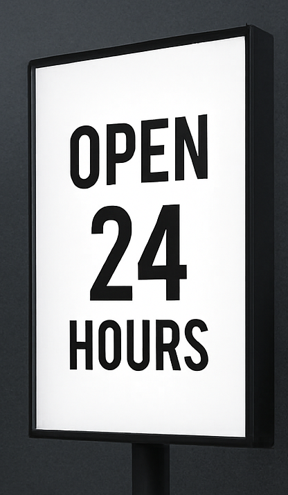 Glow Sign Board (Backlit) LED Tube