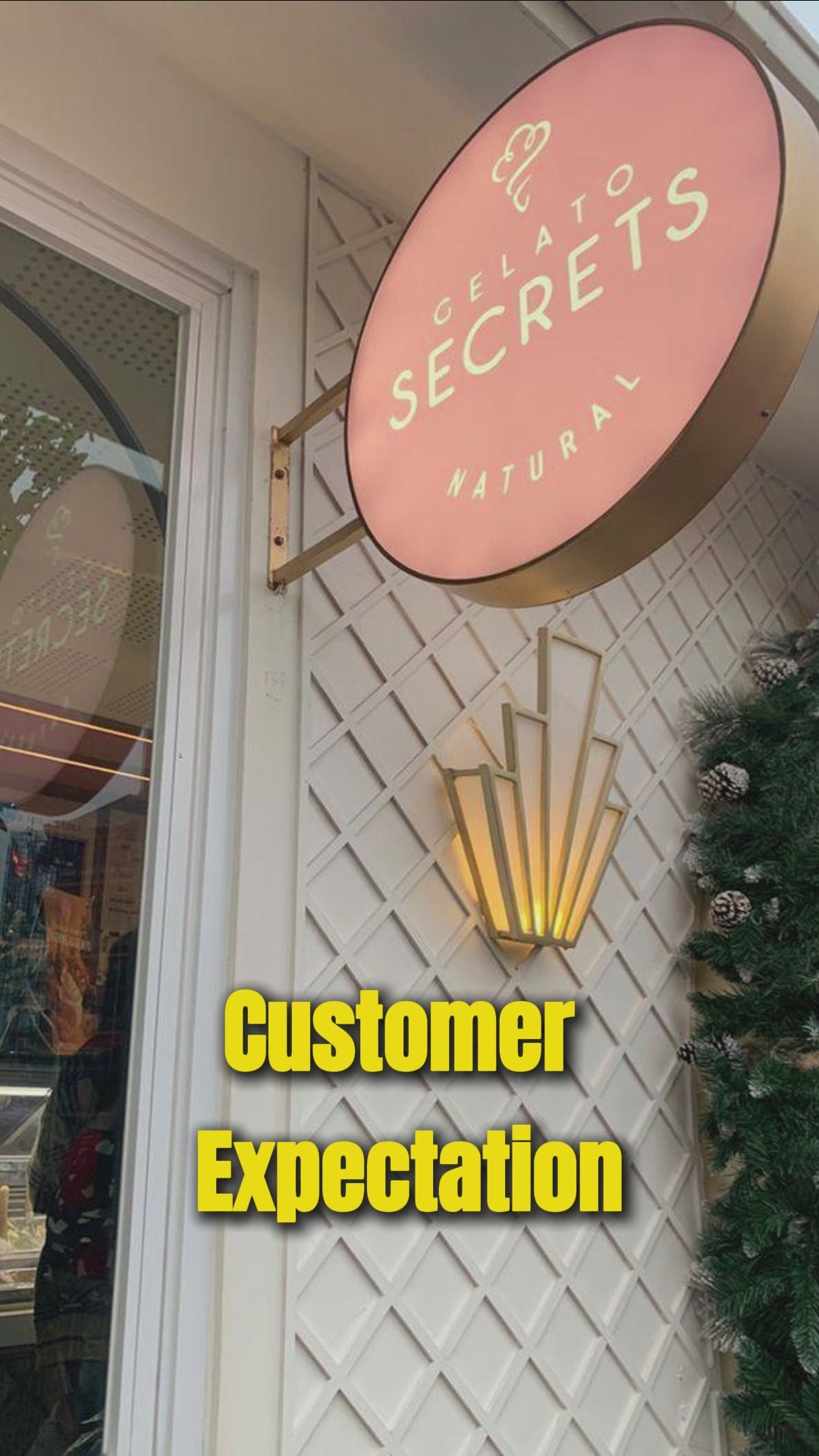 Outdoor Business Signage - Round LED Board, Custom Made