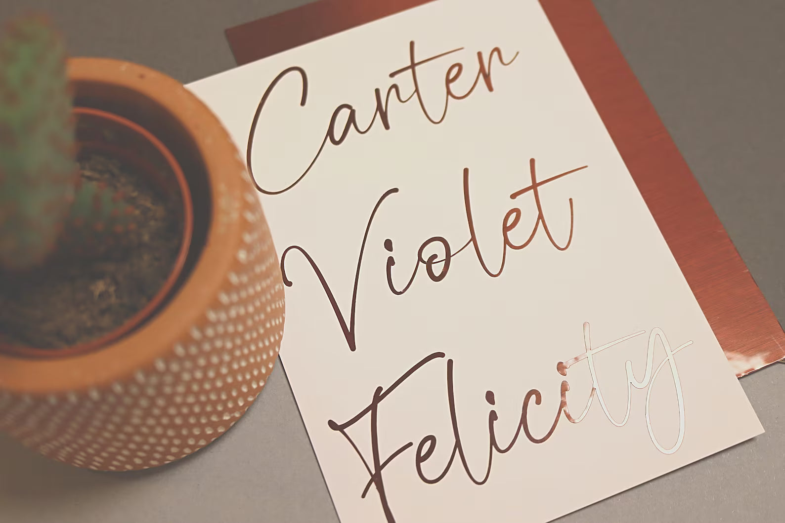 Handwritten Calligraphy Vinyl Stickers
